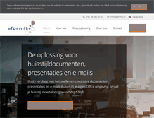 Tablet Screenshot of eformity.nl